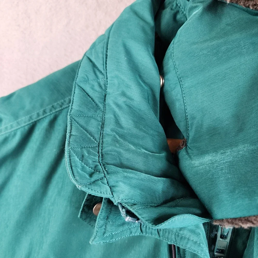 Vintage‎ L.L. Bean Sherpa Collar Primaloft Field Jacket Outdoor Utility Parka L